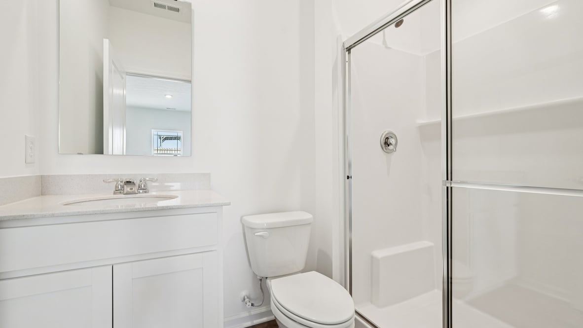 bathroom with walk-in shower