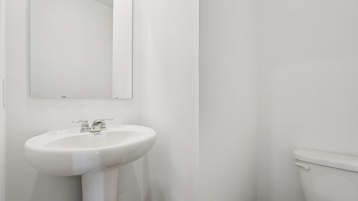 powder room on the main level