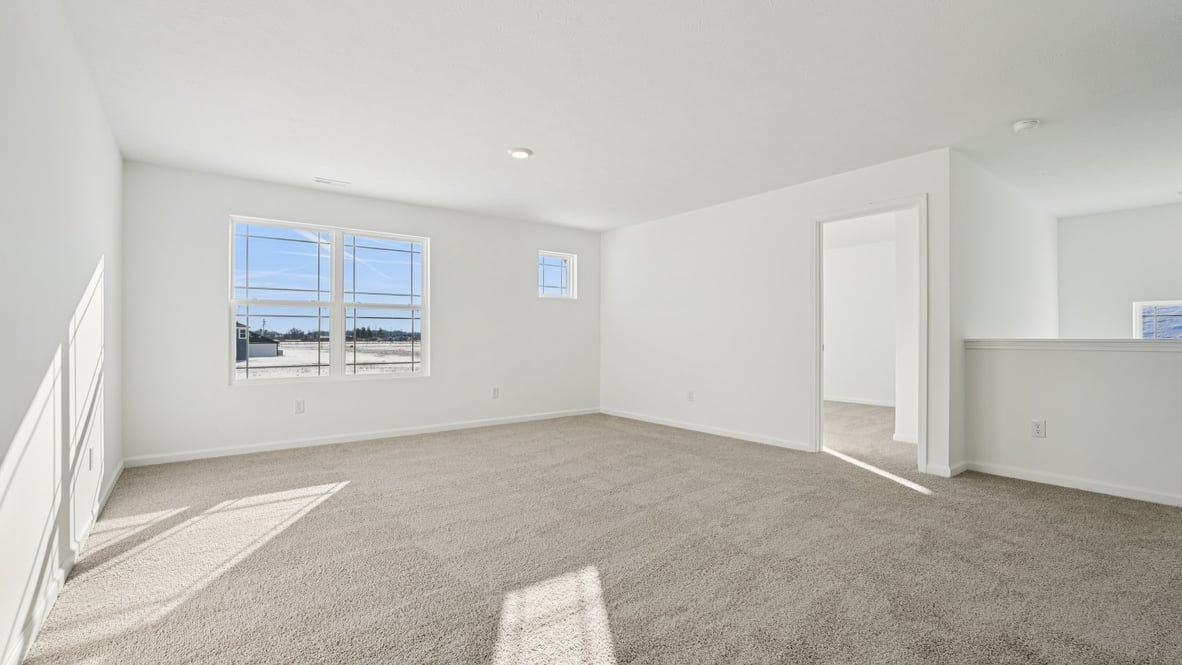 loft on the second floor