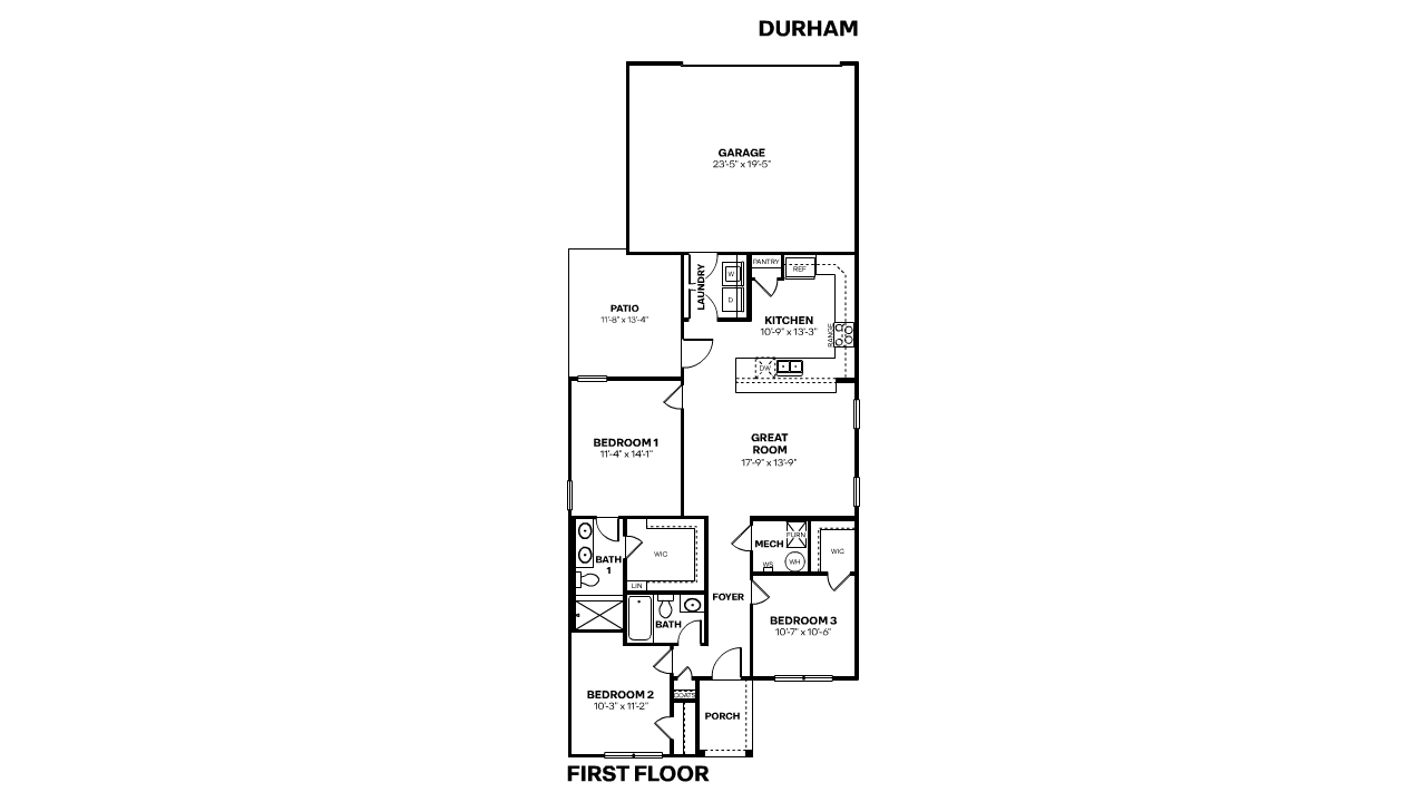 durham floor plan