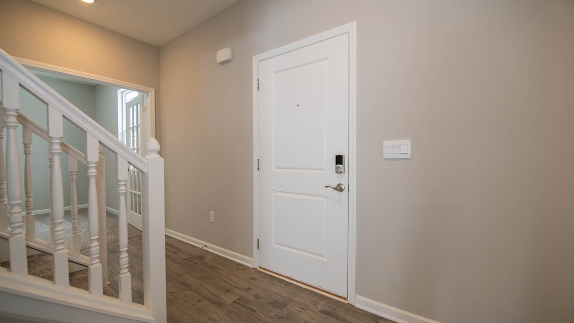 interior entry into the home