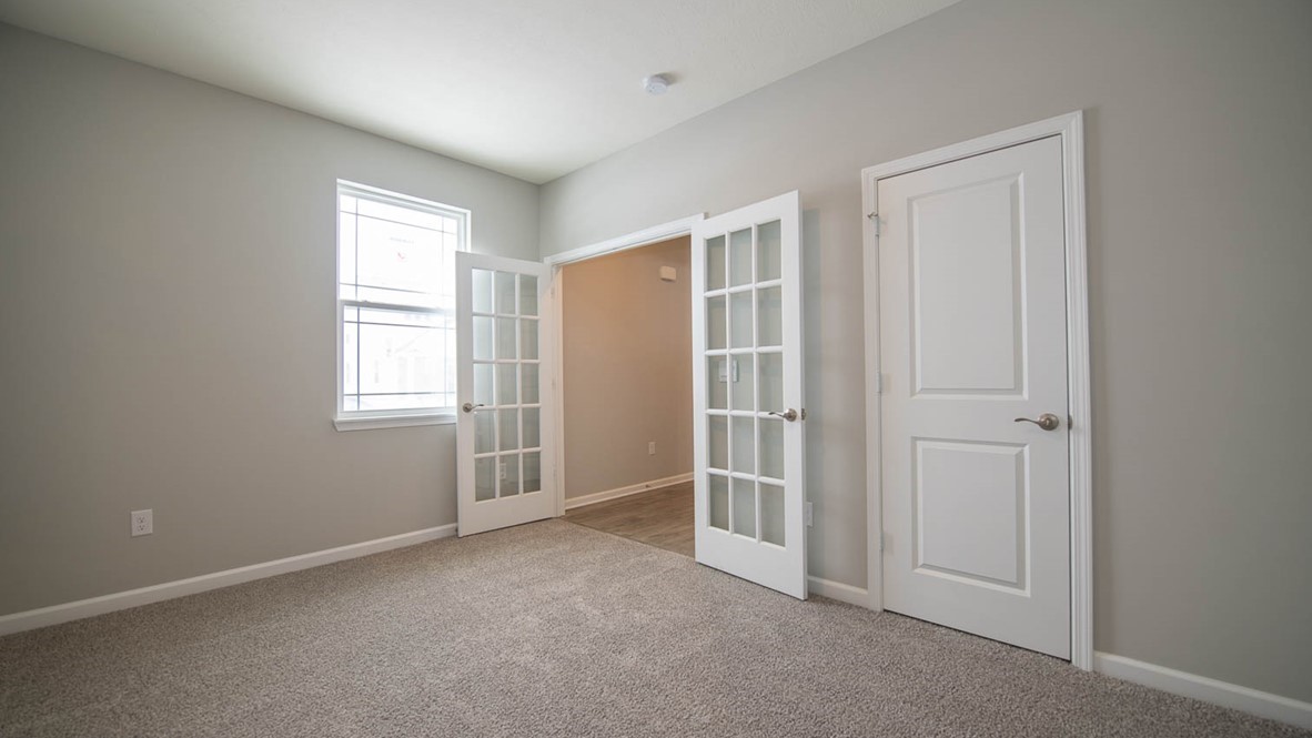 den adjacent to entry