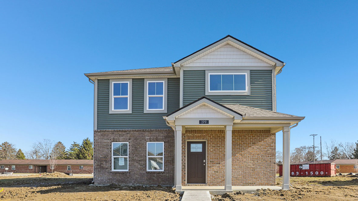 exterior view of the home