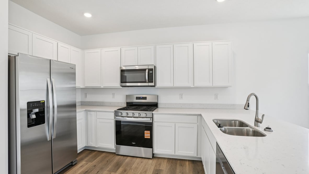 kitchen with lots of counter space