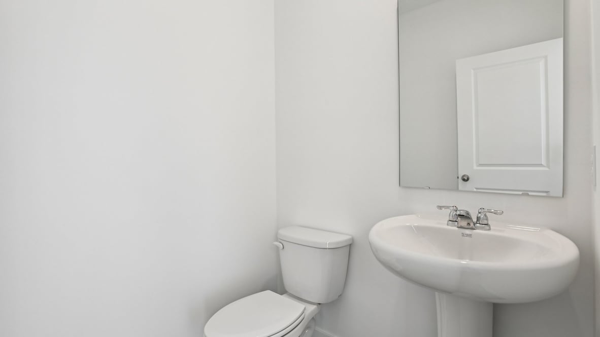 powder room on the main level