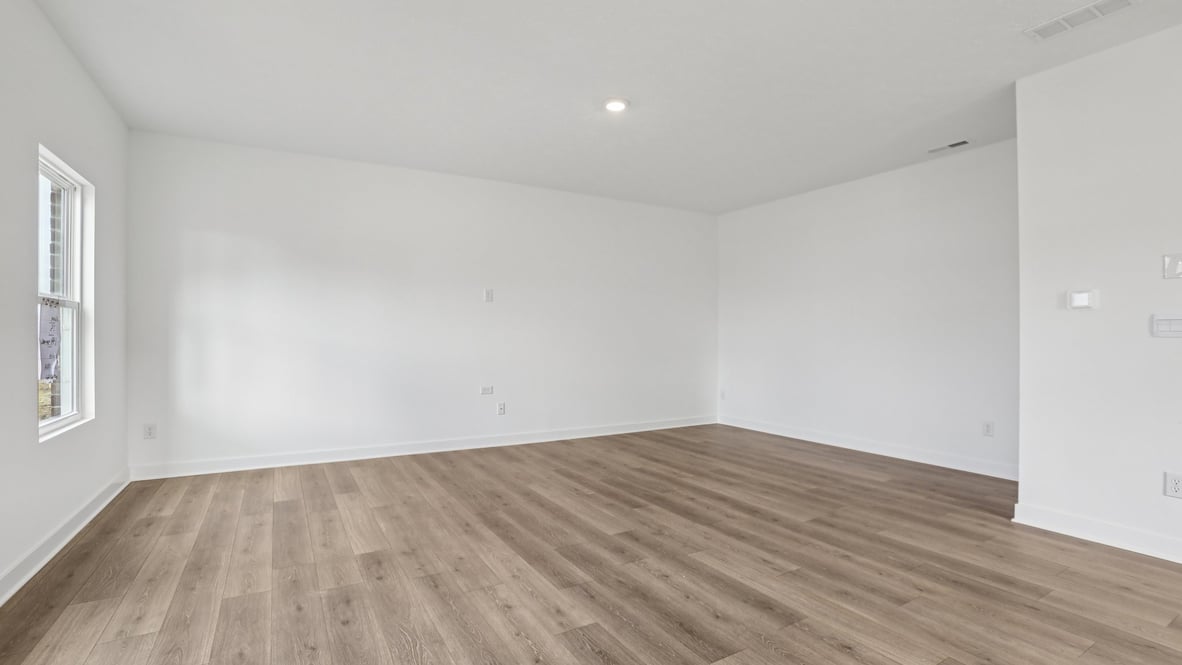 great room with natural light