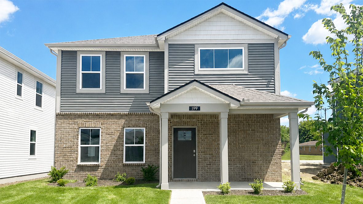 exterior view of the home