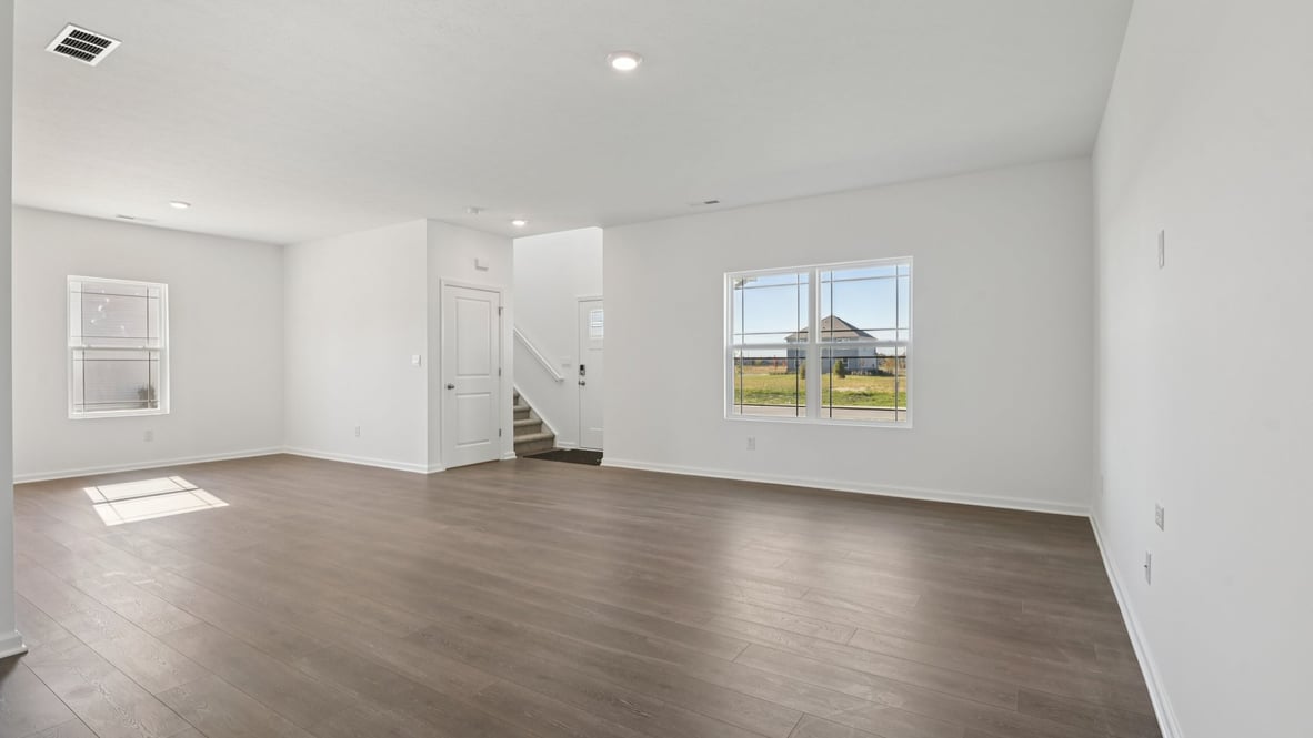 spacious living space