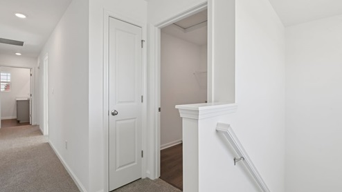 upstairs hallway
