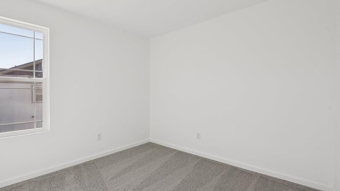 spacious second bedroom