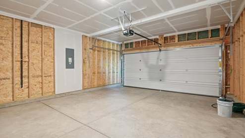 full 2 car garage