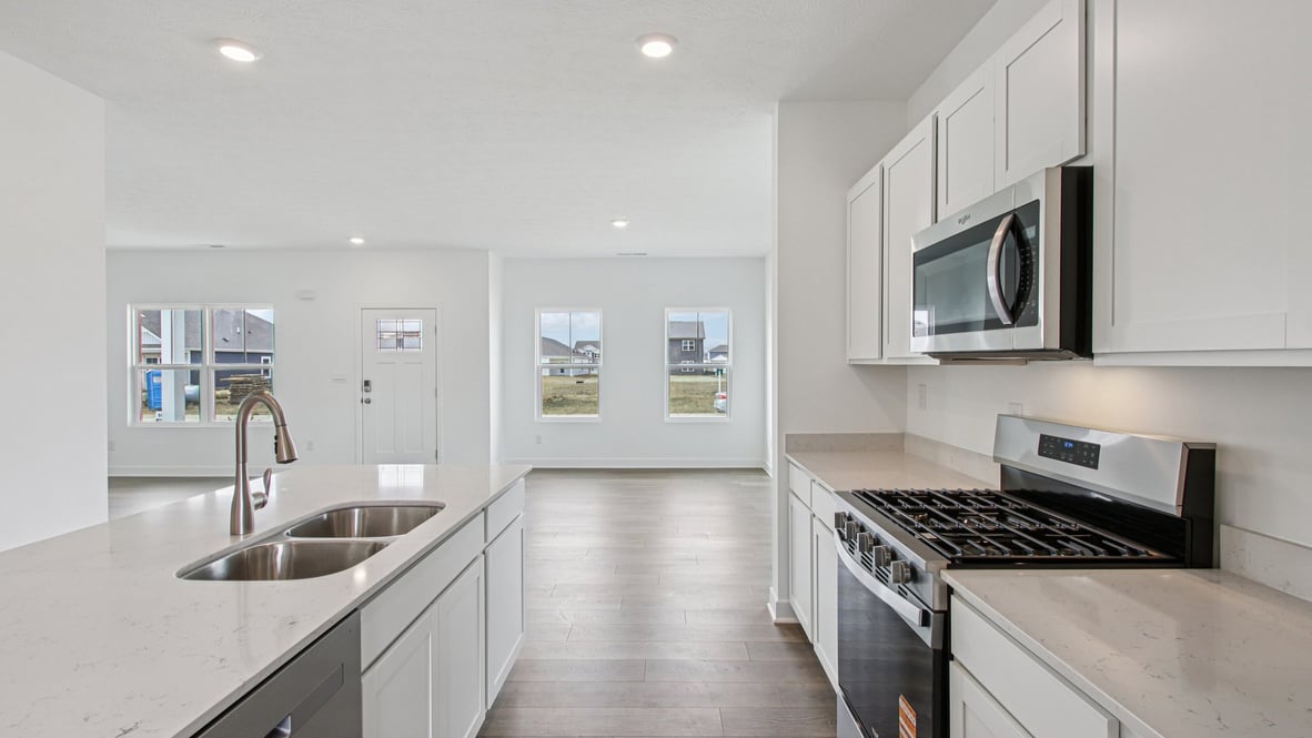 kitchen with lots of storage