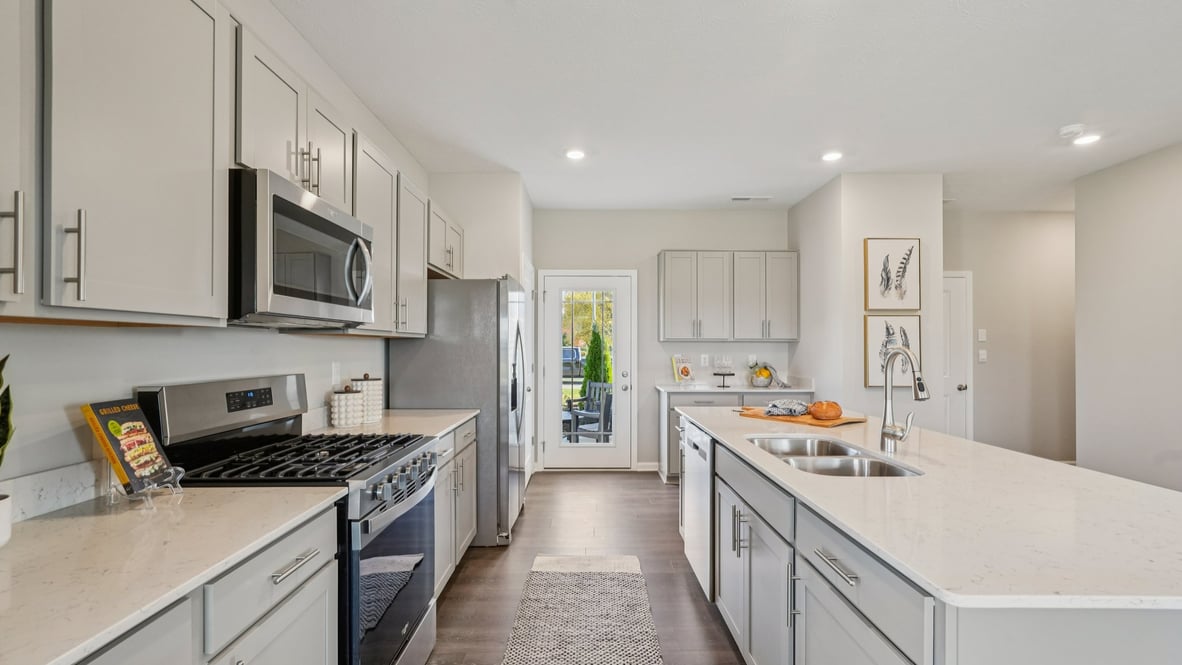 kitchen with stainless appliances