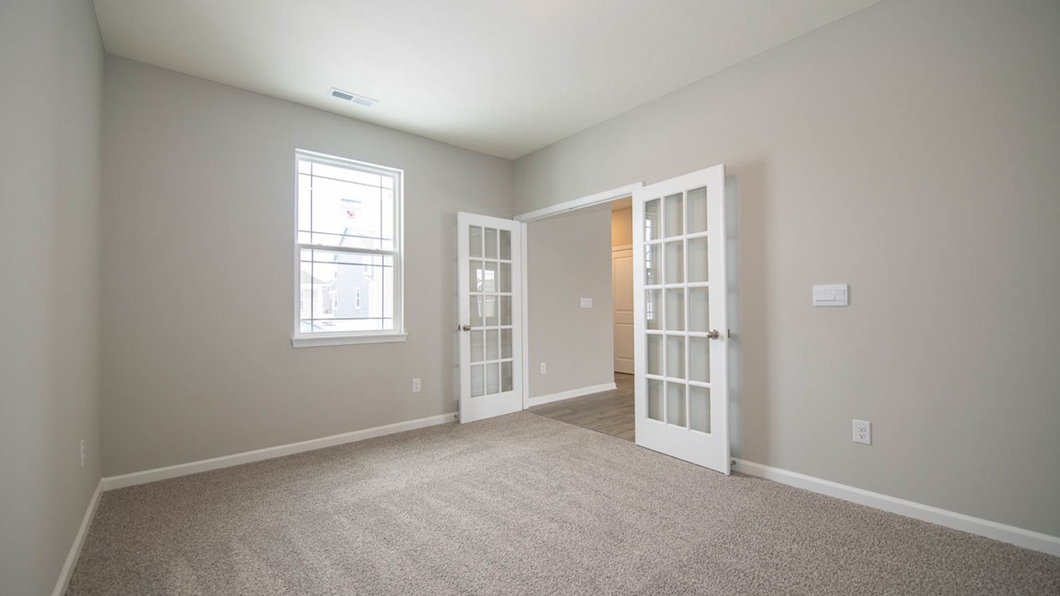 den or home office is located on main level