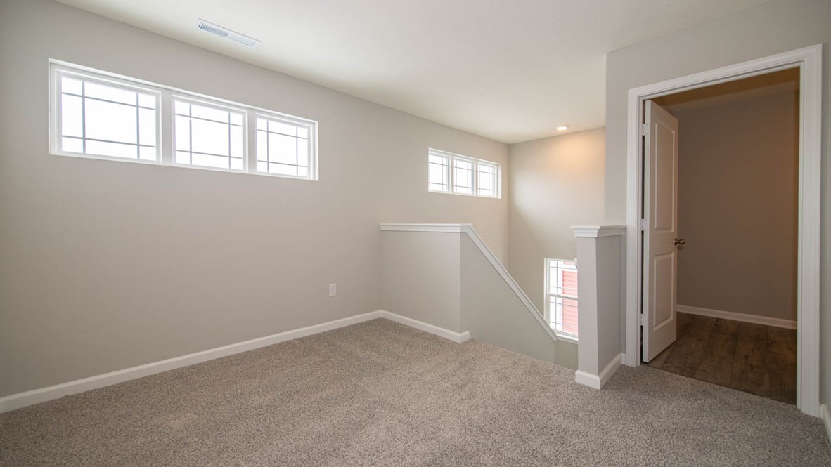 upper level loft space