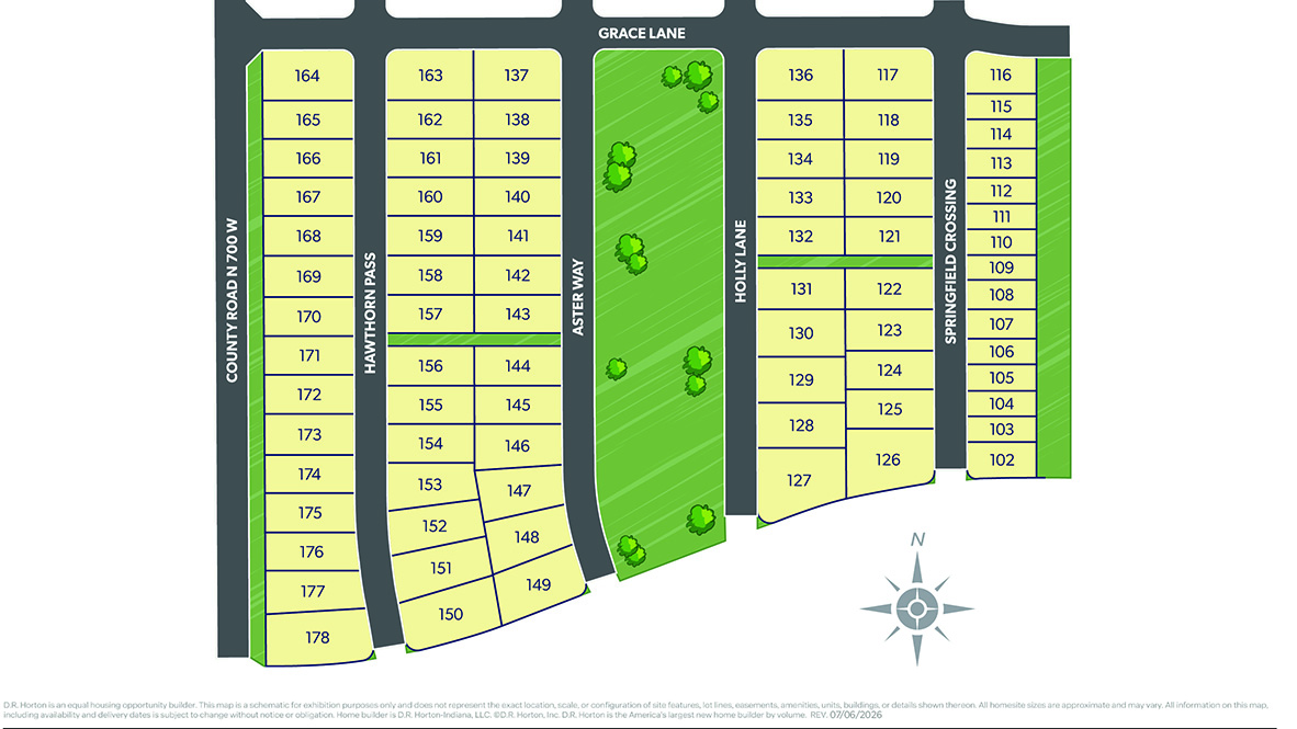 Static Lot Map