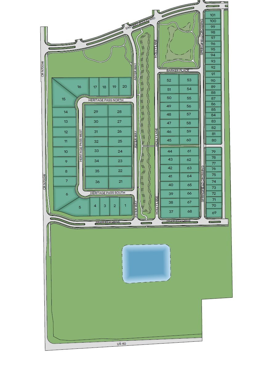Static Lot Map