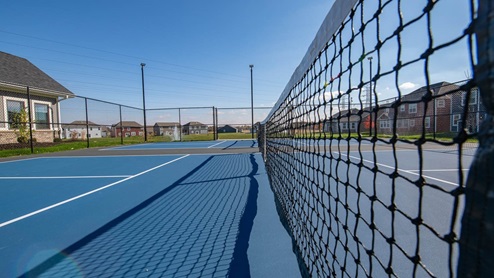 pickleball court in Edgewood Farms