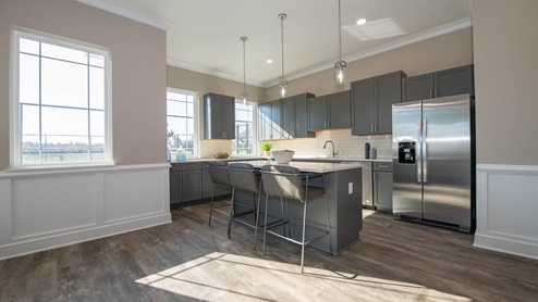 kitchen in Edgewood Farms clubhouse