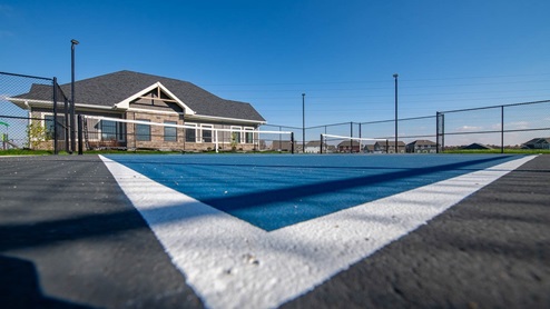 pickleball court in edgewood farms