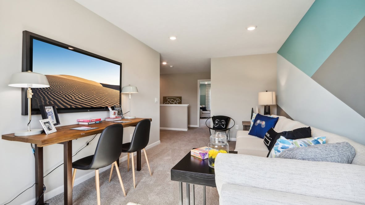 upper level loft space