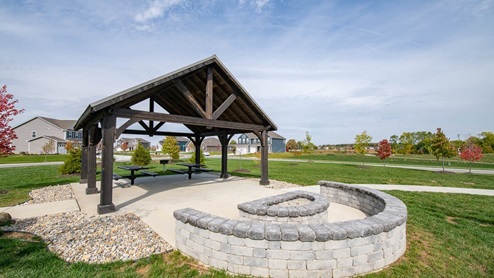 Fairwood shelter and fire pit