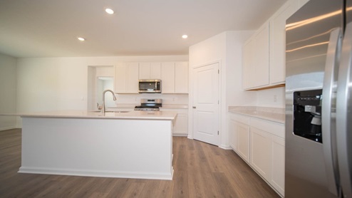 kitchen with stainless steel appliances