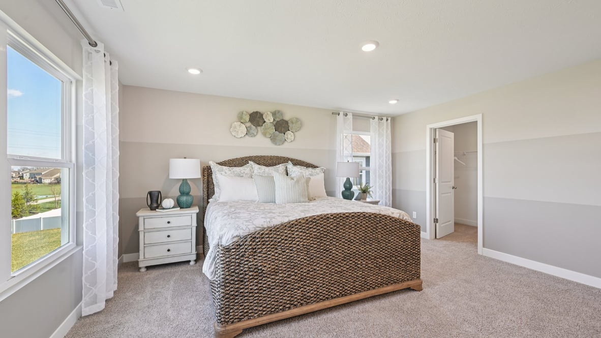 primary bedroom with ensuite