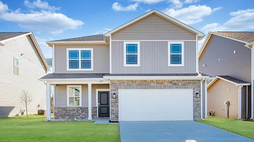 two story home in fields at new bethel