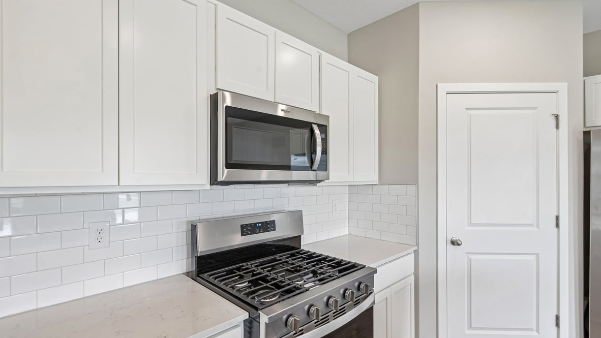 kitchen with stainless steel appliances