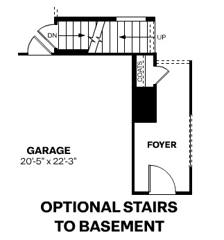 stairs to basement