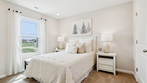 bedroom with natural light