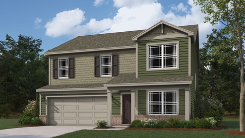 Stamford 2 story floor plan B2 elevation