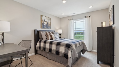 bedroom with natural light