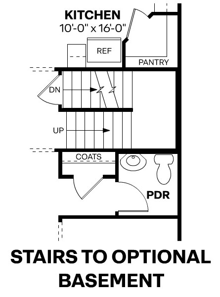 basement stairs
