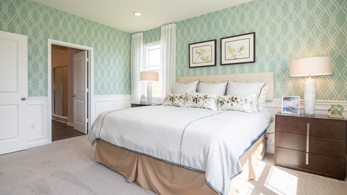 primary bedroom with ensuite