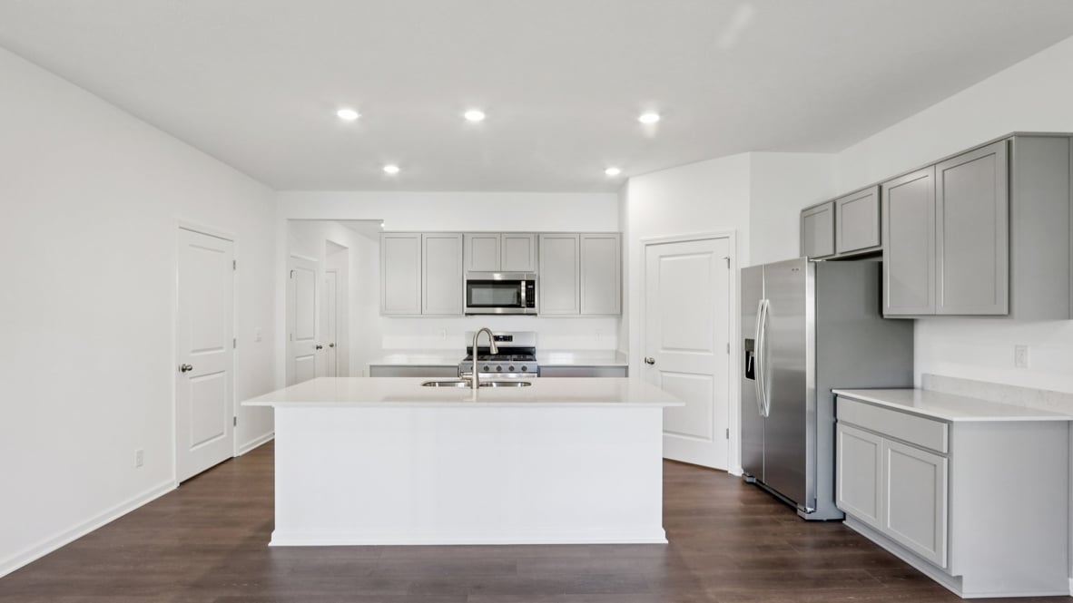 seating at the kitchen island