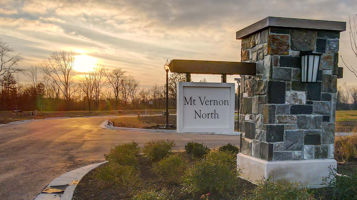 Entrance to Mt. Vernon North