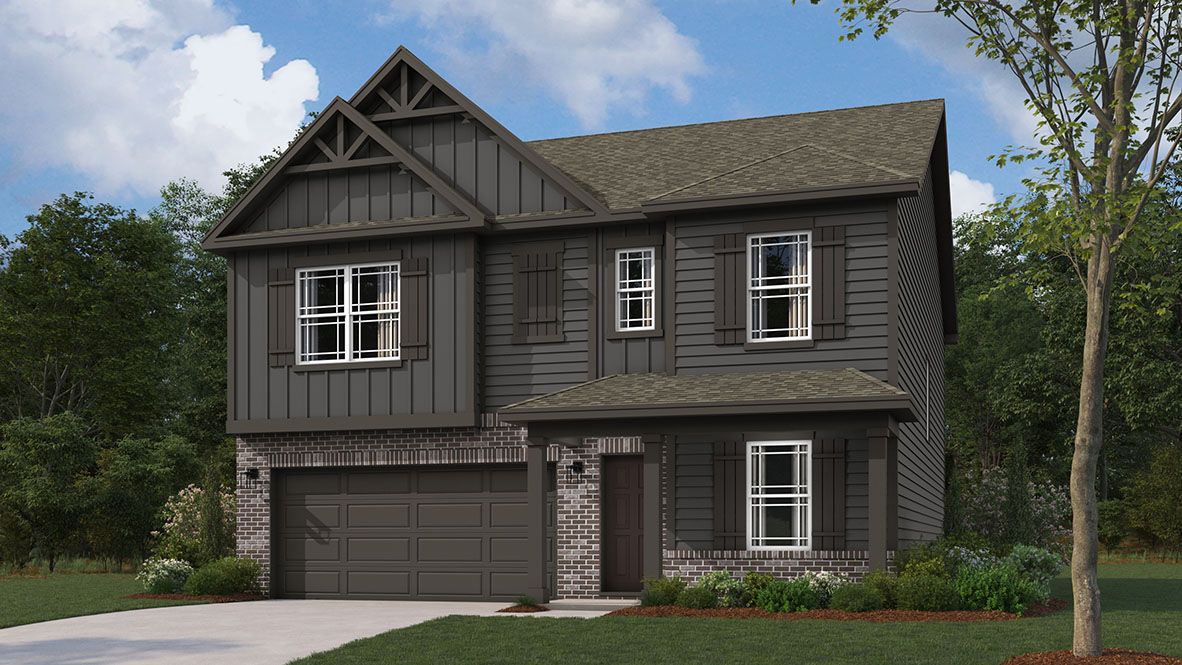 Floor Plan in Mount Vernon North FORTVILLE, IN D.R. Horton
