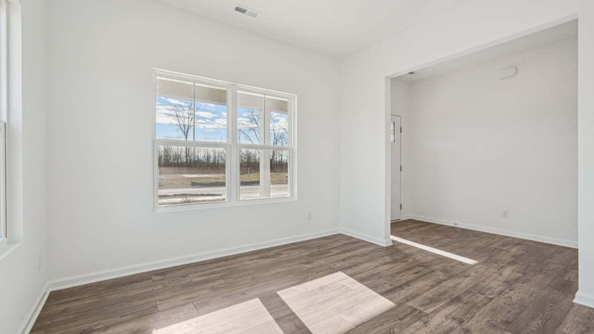 den adjacent to entry