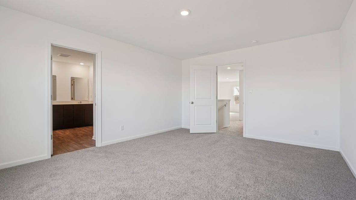 primary bedroom with ensuite