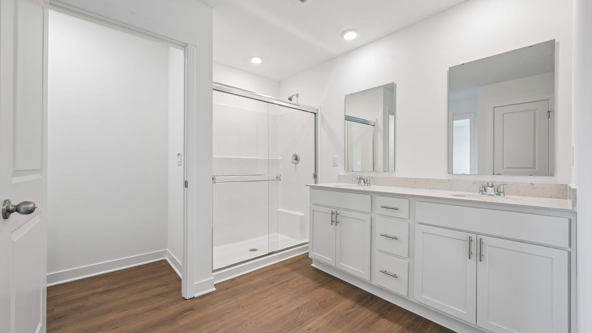 primary bathroom