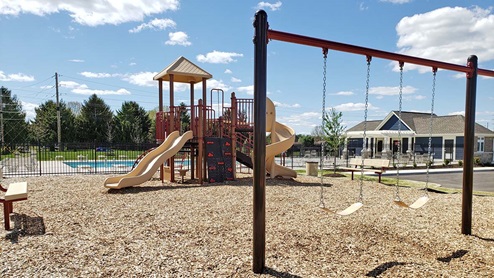 McCordsville indiana homes for sale pool playground trails