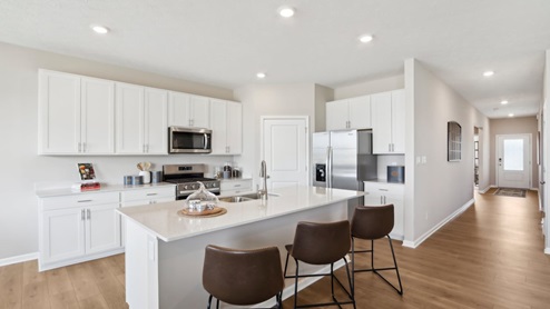 kitchen with lots of storage