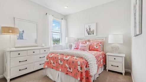 bedroom with natural light