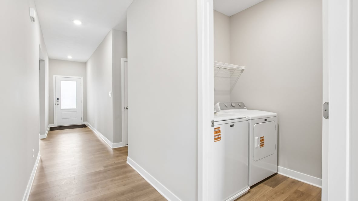 entry to laundry room