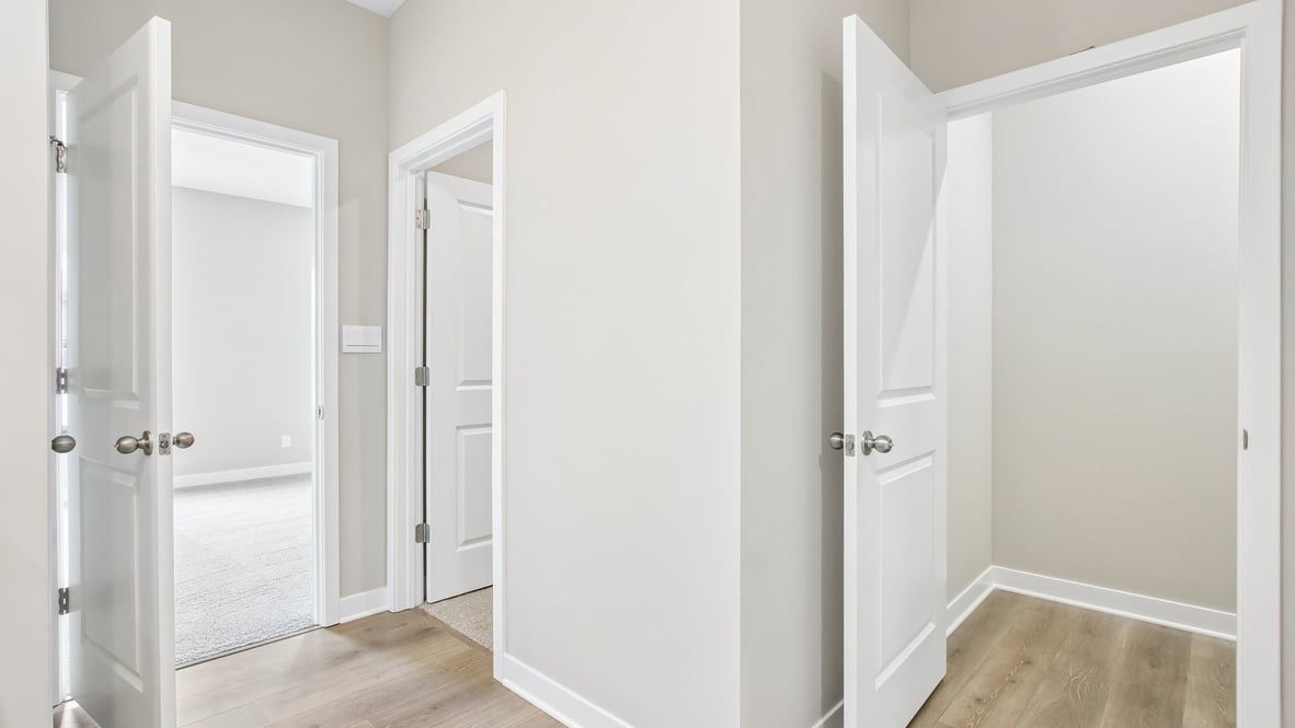spacious closets