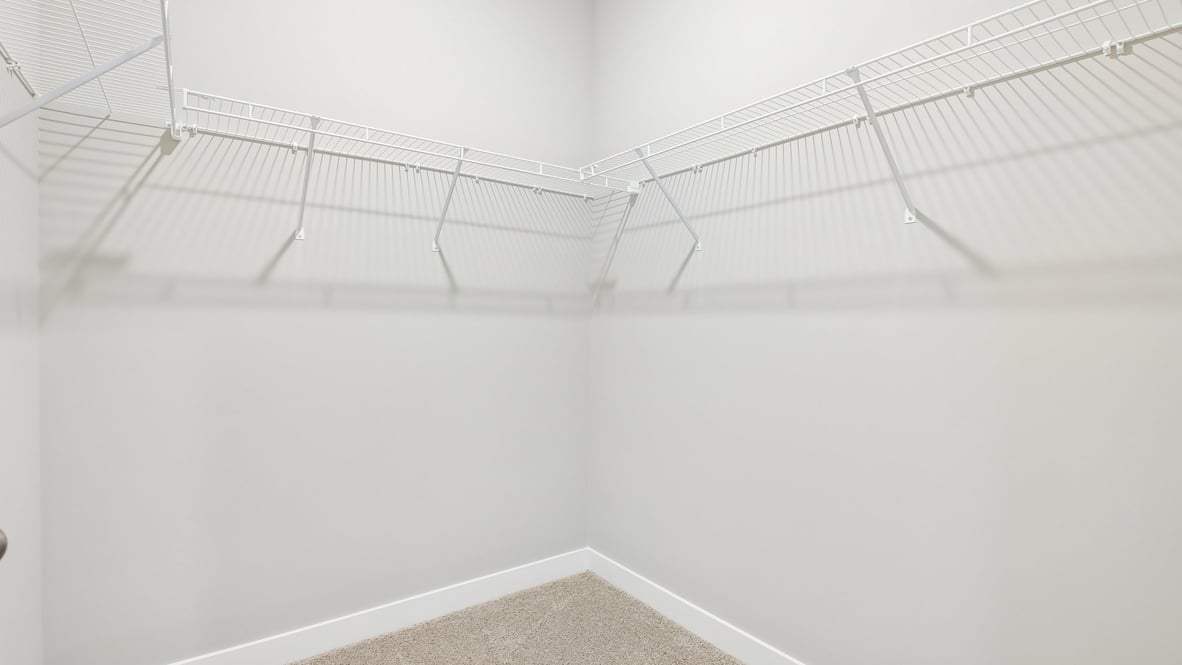 spacious closet