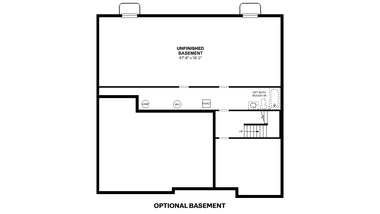 optional basement layout