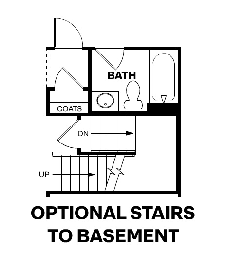 stairs to basement